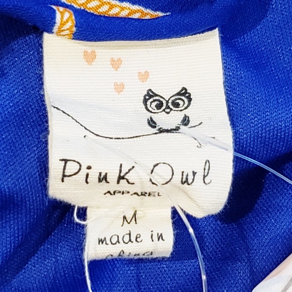 NWT PINK OWL Cold Shoulder Cutout Back Dress - Picture 3 of 4